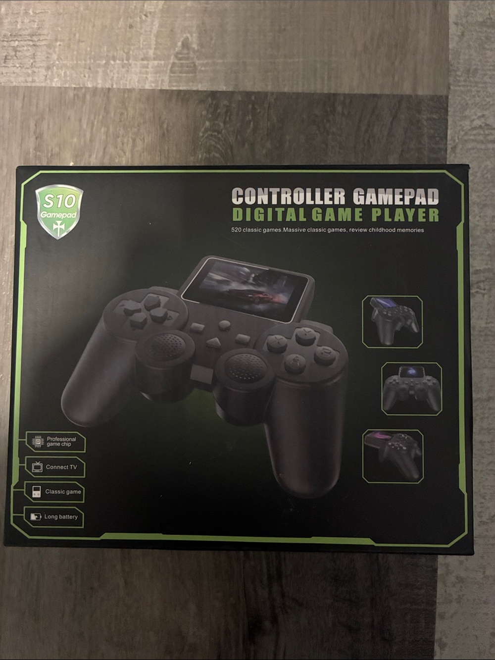 Digital Gamepad Controller Game Player - Black